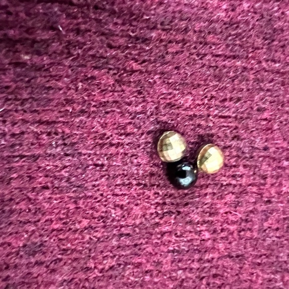 Zara Maroon Sweater Dress with Beads Sz S - Picture 8 of 8